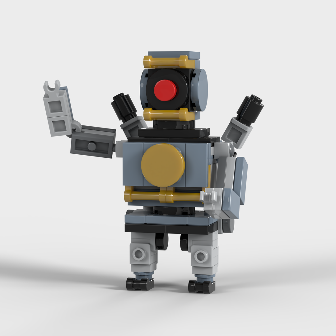Apex Legends Pathfinder Brickheadz (MOC-89375) - LEGO MOC | MOC Tracker
