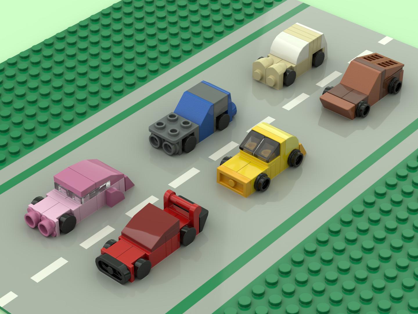 Micro cars: cartoonish car collection volume 1