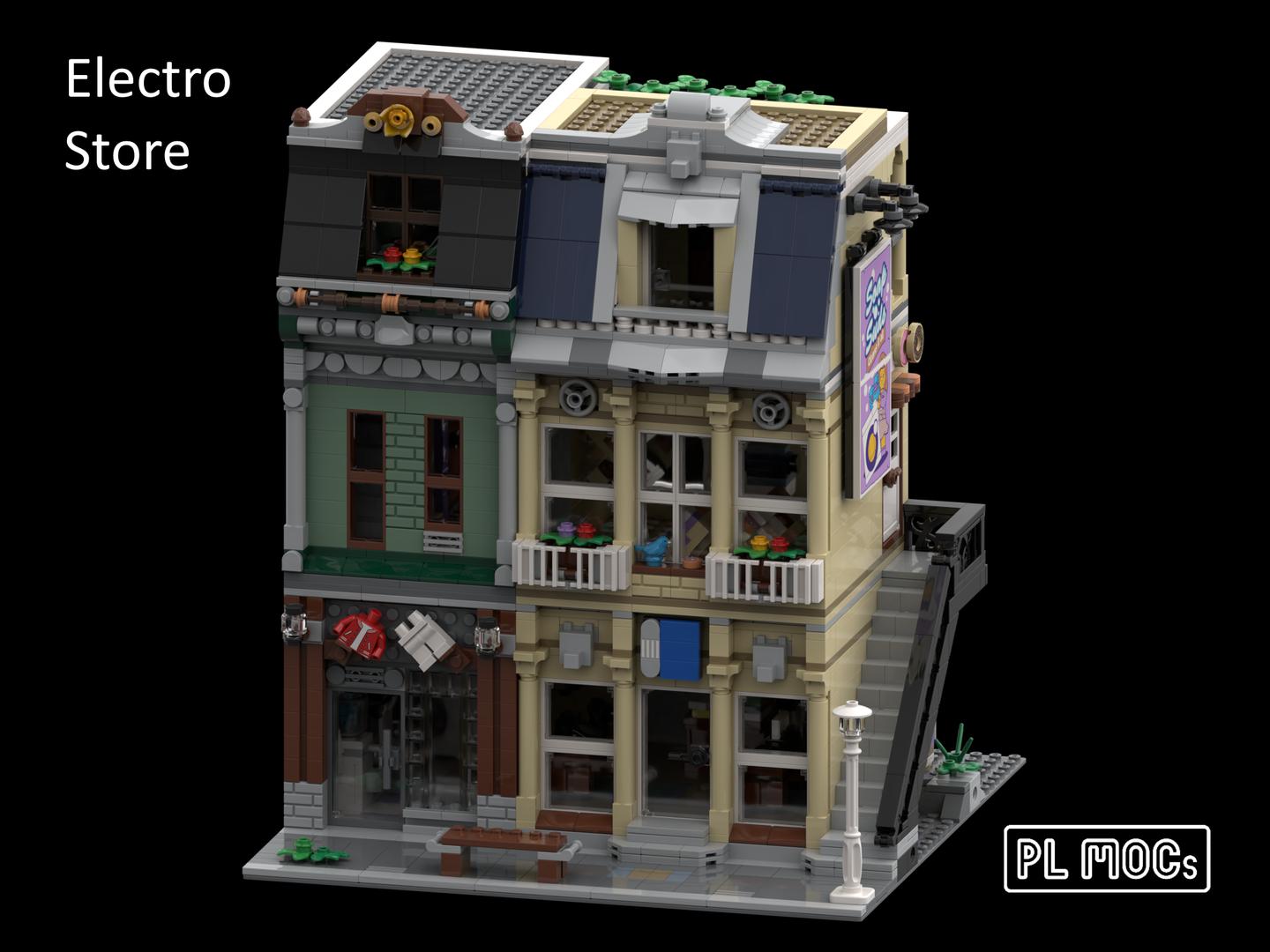 Electro Store - 10278 Police Station Alternative Build