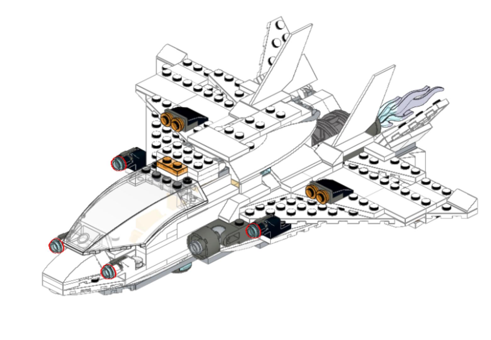 Fighter Jet Alto 76130