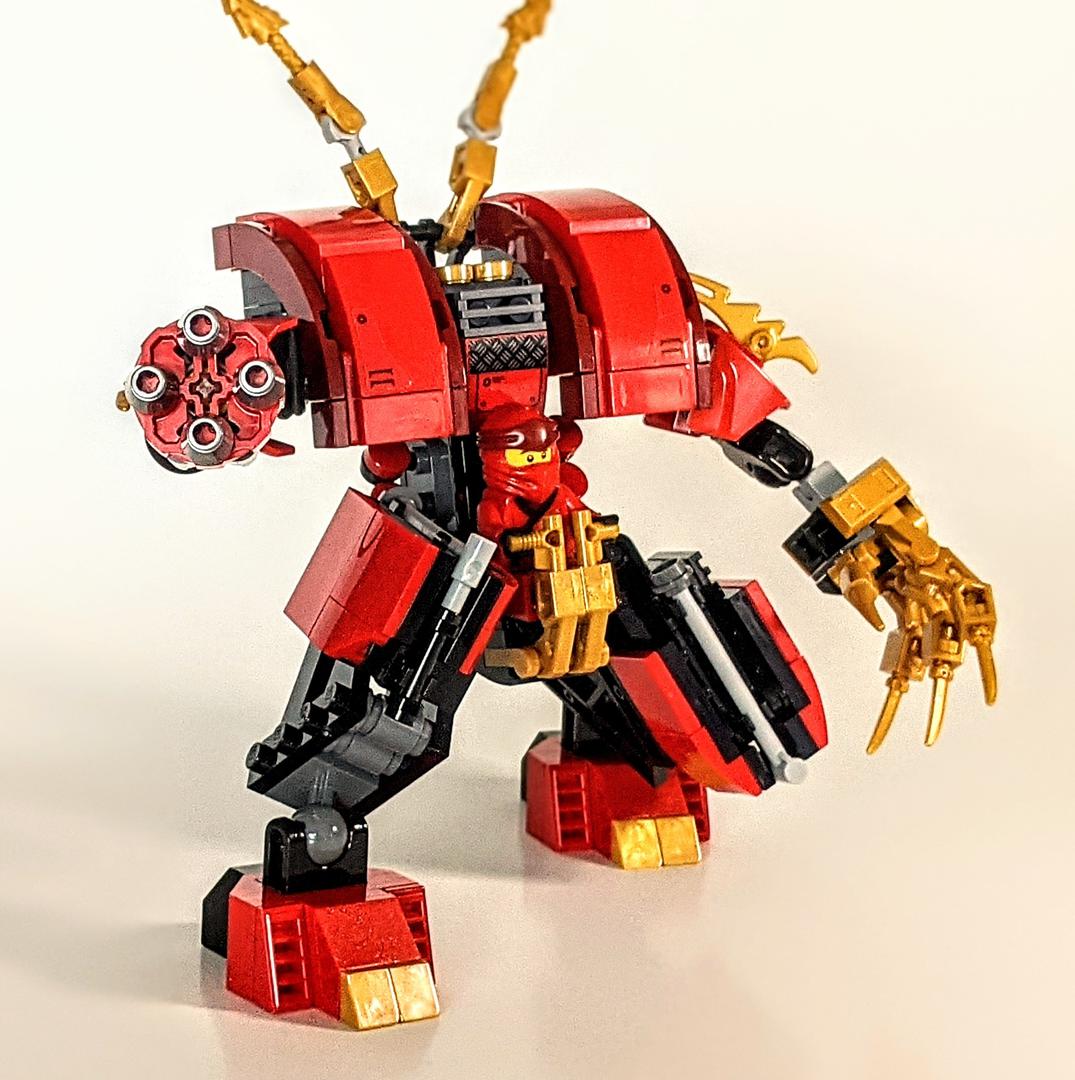 Kai's FIRE MECH | Ninjago 70500 remake