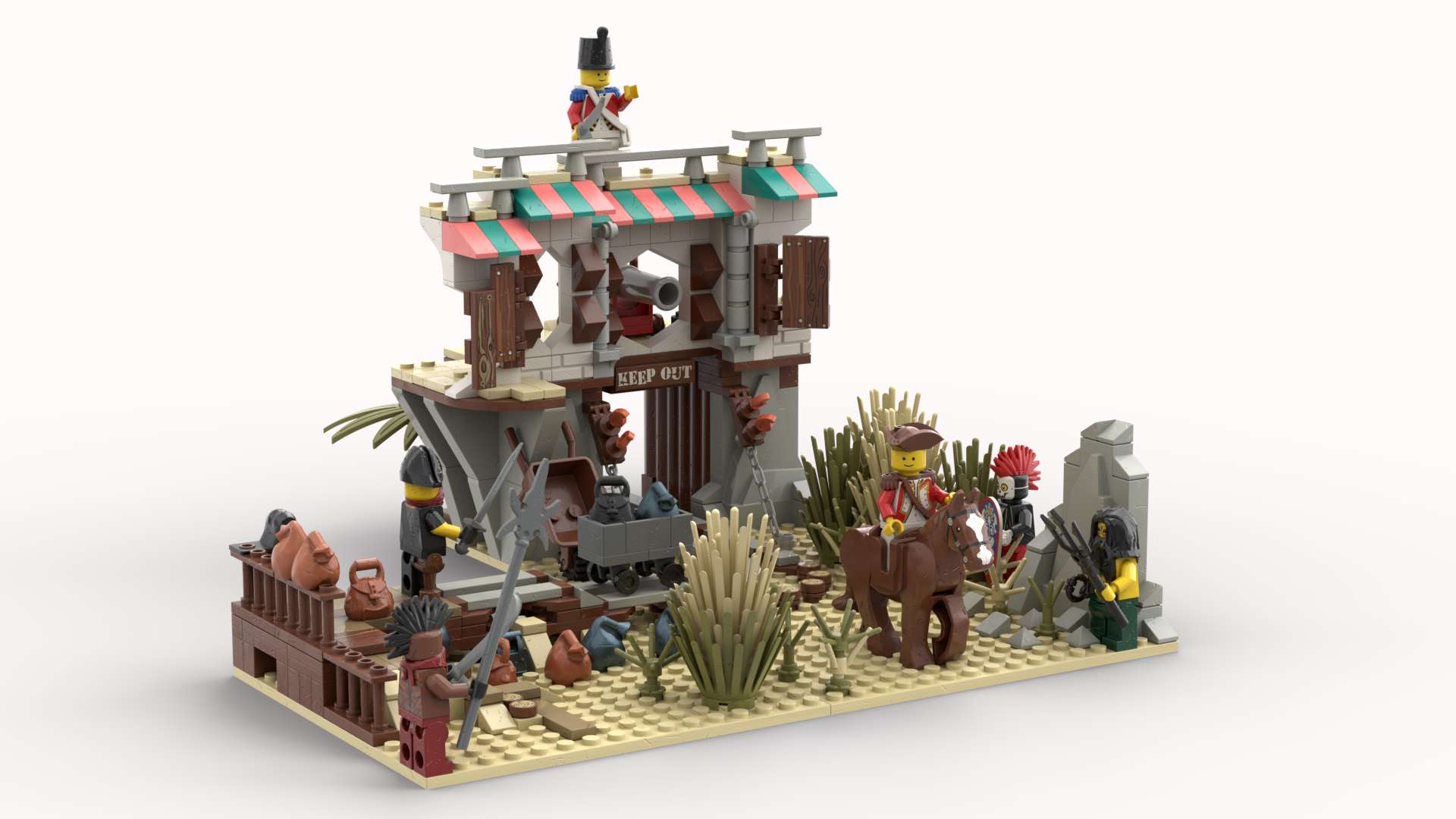 Pirates around the world II - Raid on the royal gem mine on „Kings Mountain“