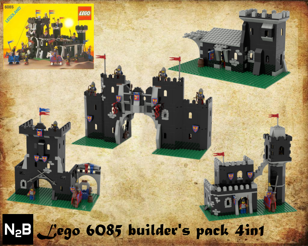 Lego set 6085 Builder's pack 4in1