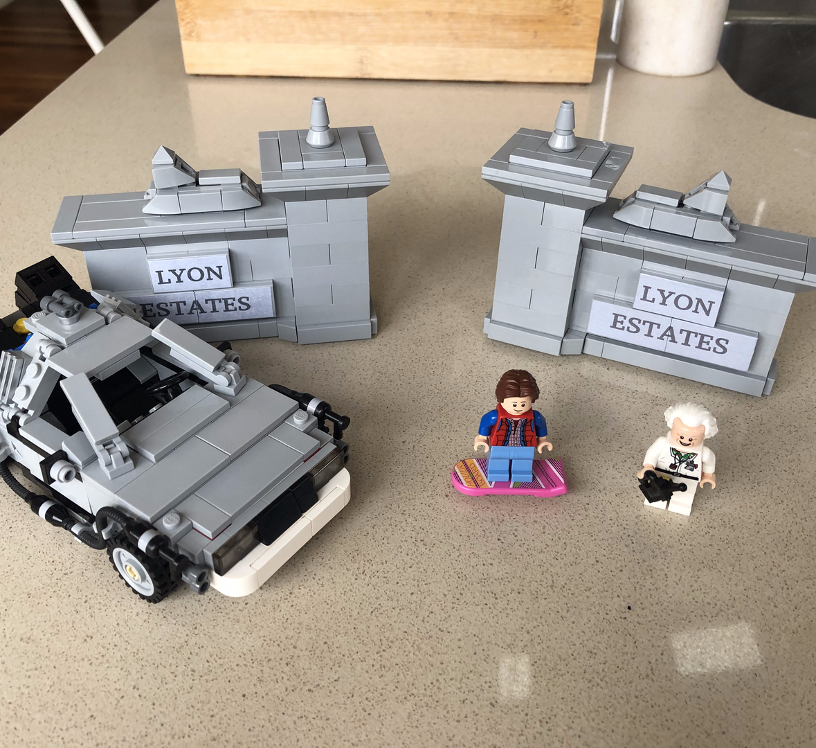 Back To The Future Lyon Estates Gates