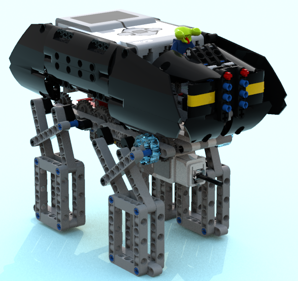4 leg walker robot