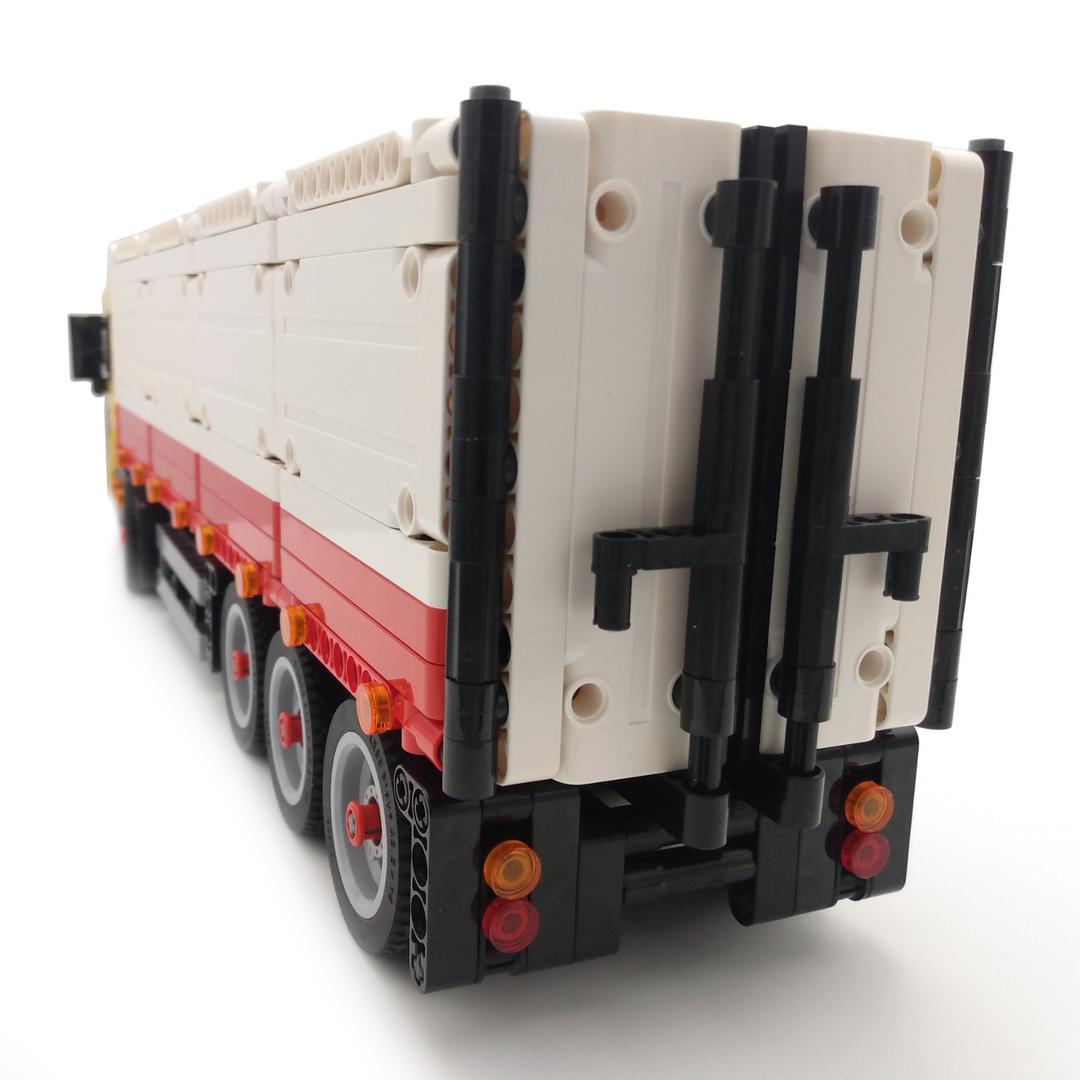 Box Trailer for Mini RC European Style Semi Tractor