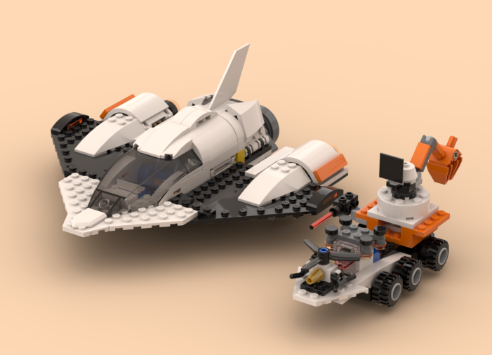 60226 [freemium] Mars Traingular Shuttle 2155