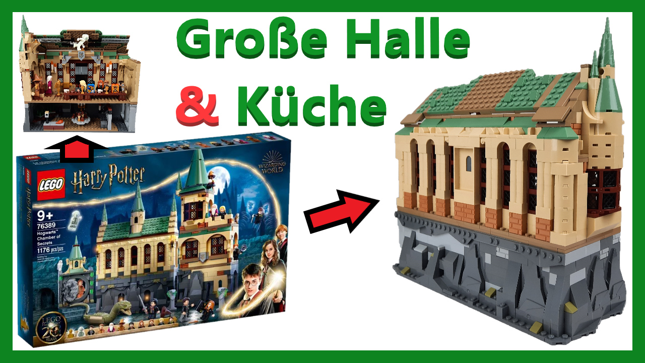Lego Great Hall &amp; Kitchen