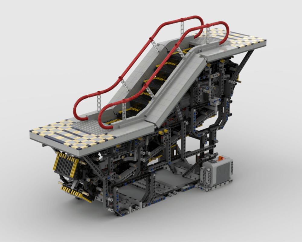 Motorized Escalator, by Takanori Hashimoto