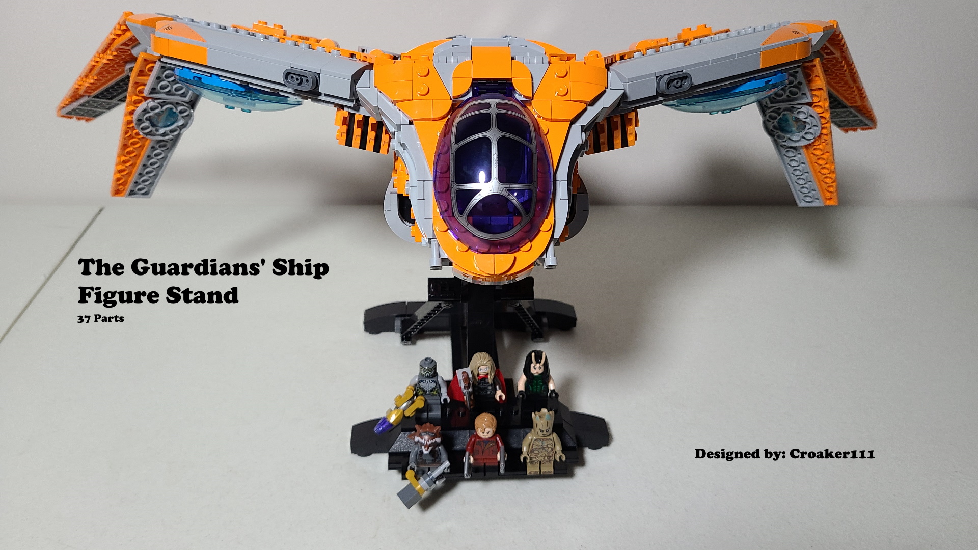 The Guardians' Ship (76193) - Figure Stand