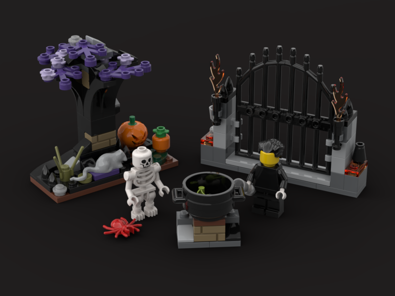 Halloween play set