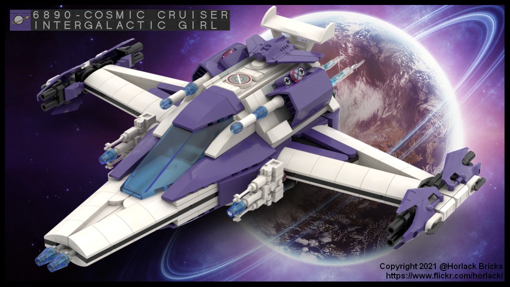 6890 Cosmic Cruiser, Intergalactic Girl