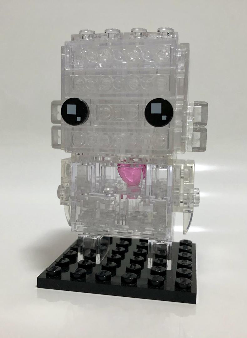 Transparent brickheadz