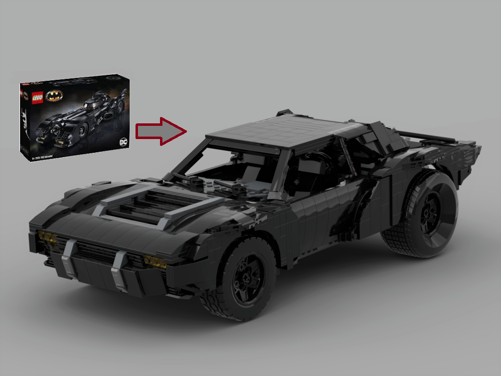 UCS Batmobile 2022 Robert Pattinson Matt Reeves
