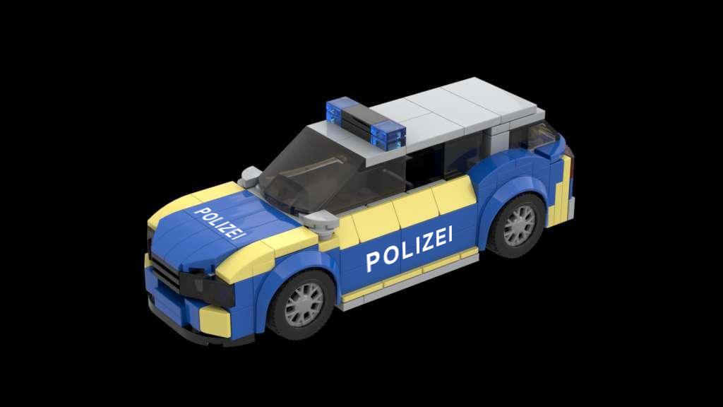 German Police Car BMW 5er Touring