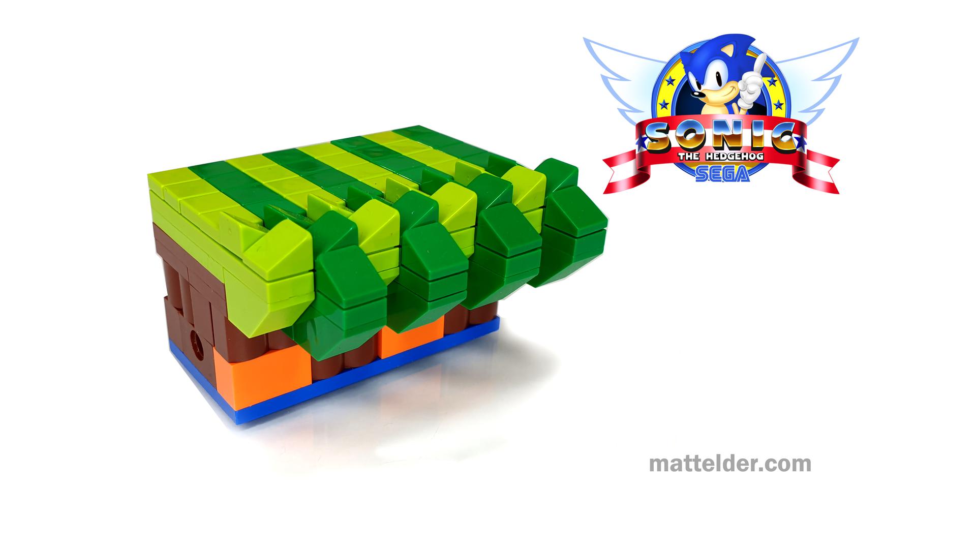 Sonic the Hedgehog: 4x8 Platform: Green Hill Zone Modular