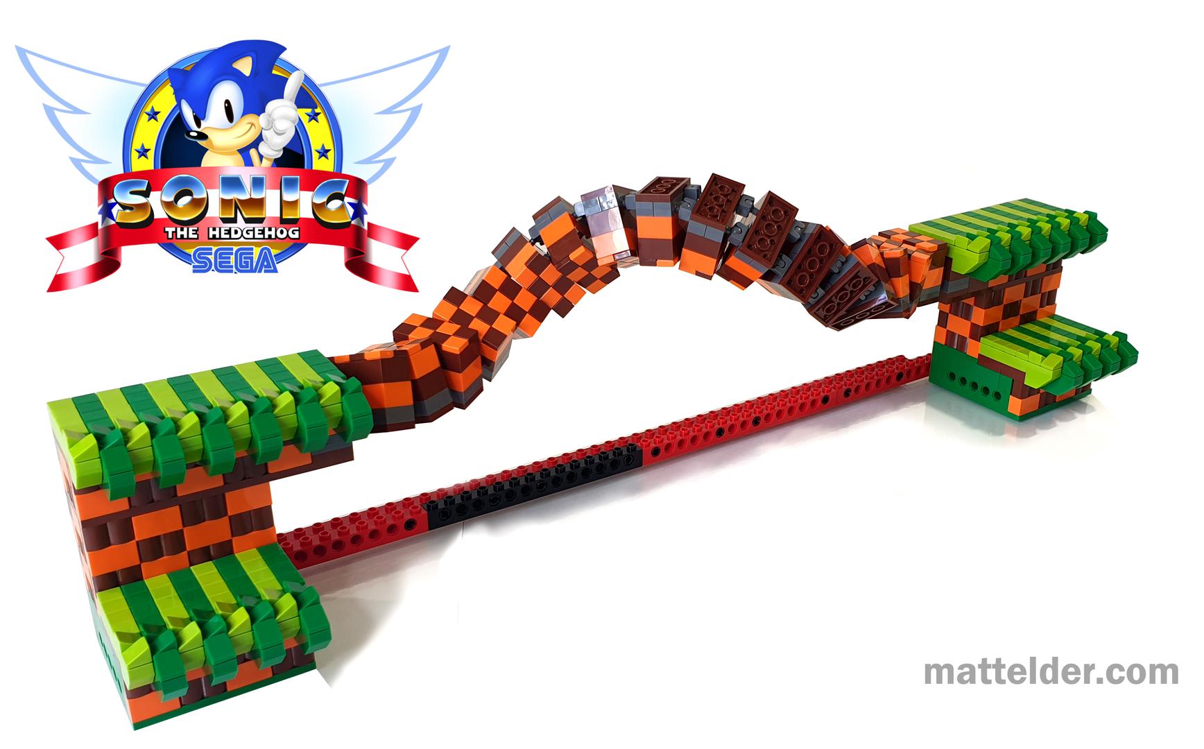 Sonic the Hedgehog: Corkscrew: Green Hill Zone Modular