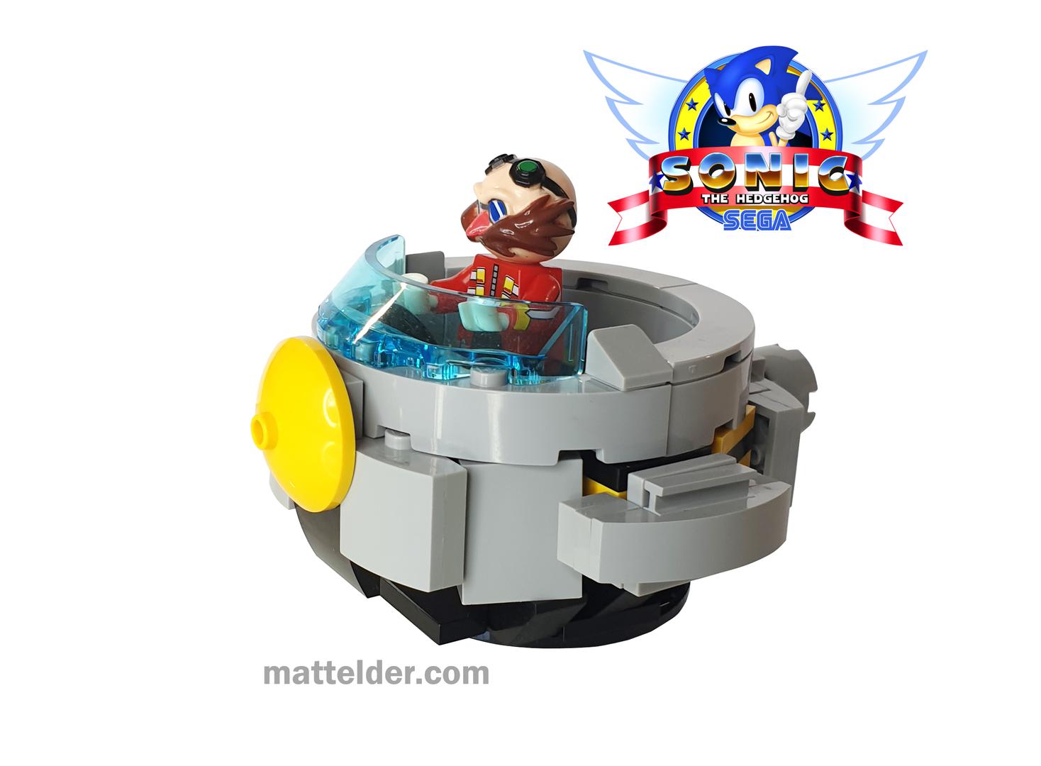 Sonic the Hedgehog: Dr Eggman / Dr Robotnik Eggmobile: Green Hill Zone Modular
