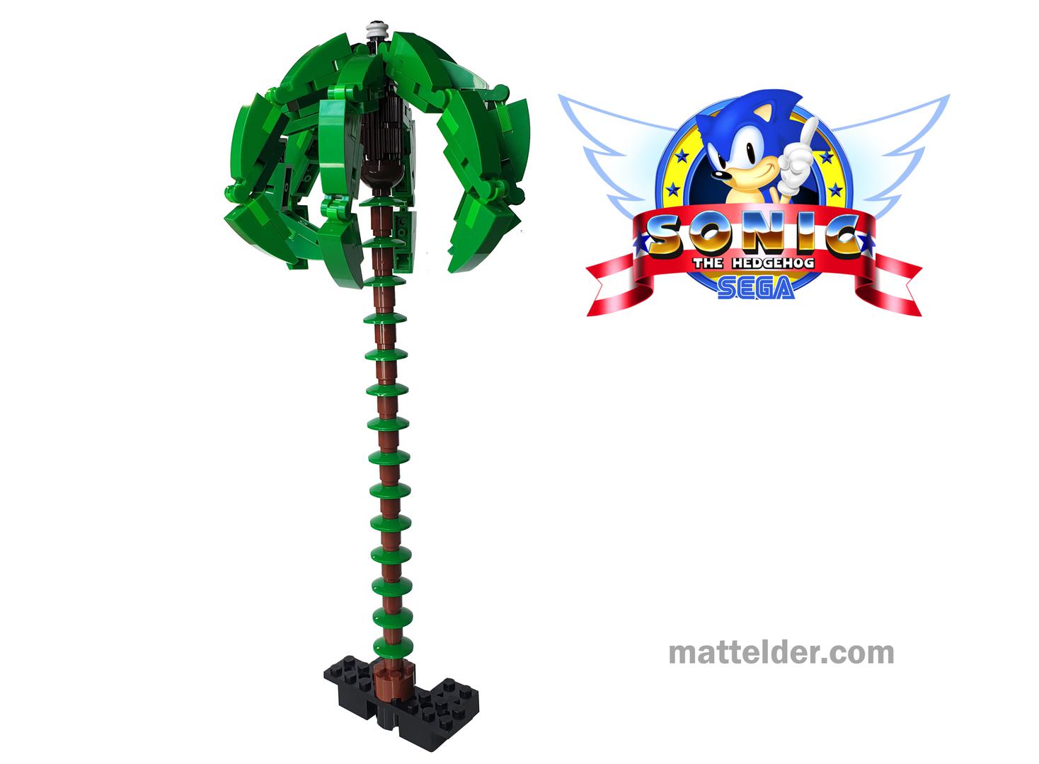 Sonic the Hedgehog: Palm Tree: Green Hill Zone Modular
