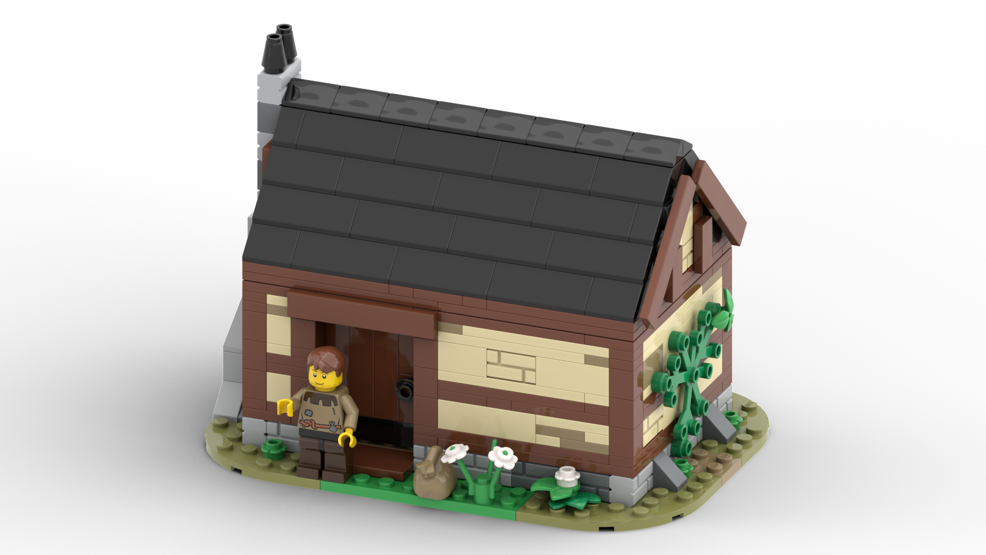 Small medieval house