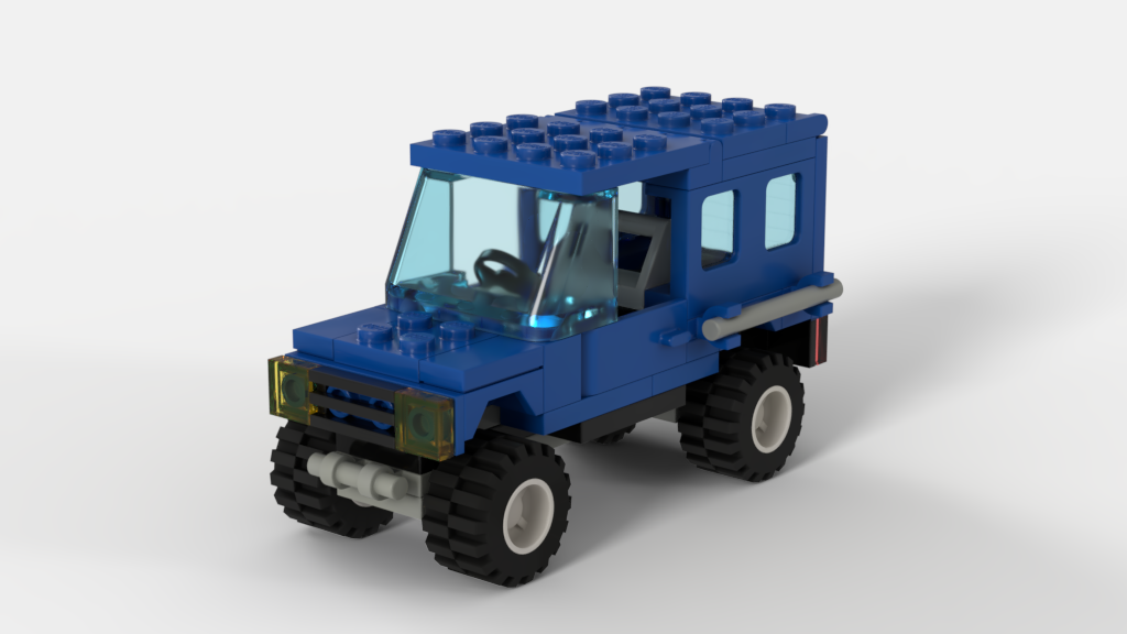 Blue Jeep