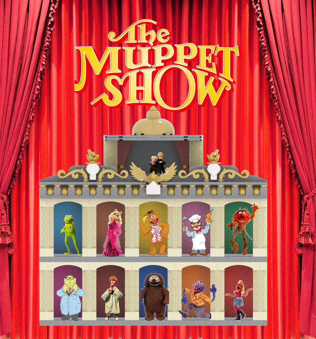 Muppets Minifigures stand