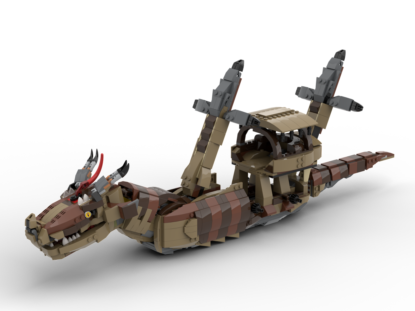75936-1 Dragon Boat alternate build