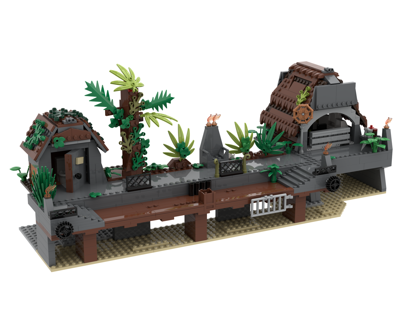 75936-1 Jurassic Pier alternate build