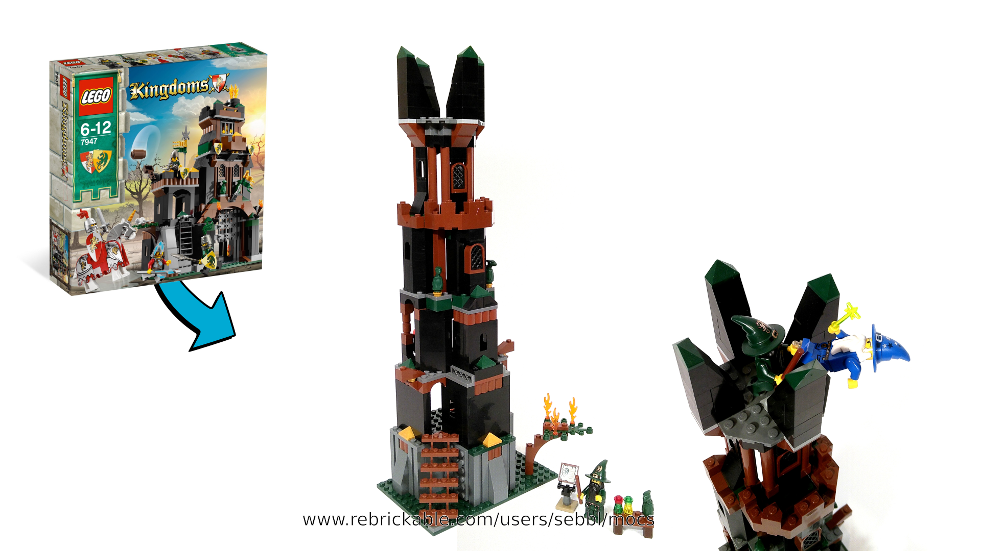 Dark Wizard Tower (from 7947-1)