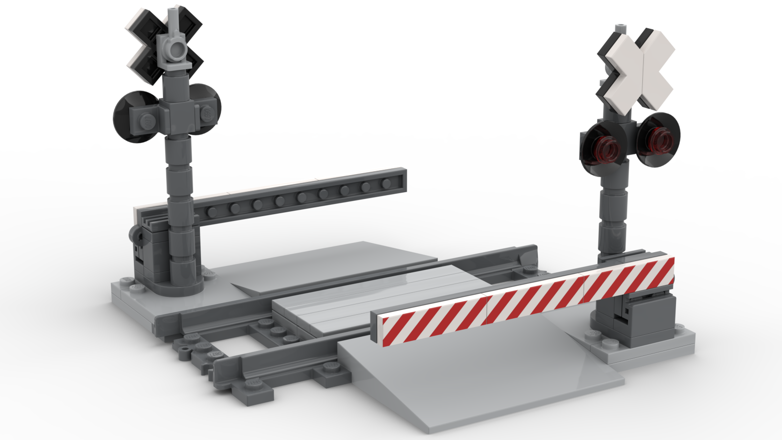 Small Basic Railroad Crossing