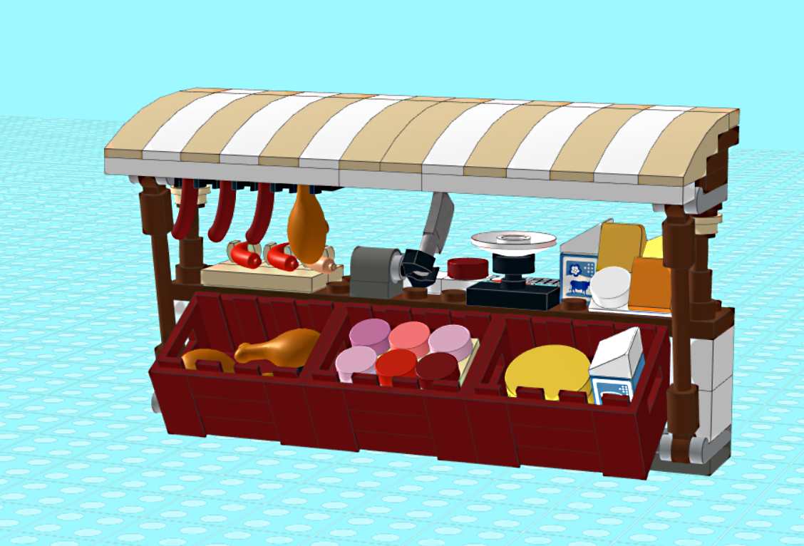 Market Stand Meat'n'Cheese Fleisch- und Milchprodukte