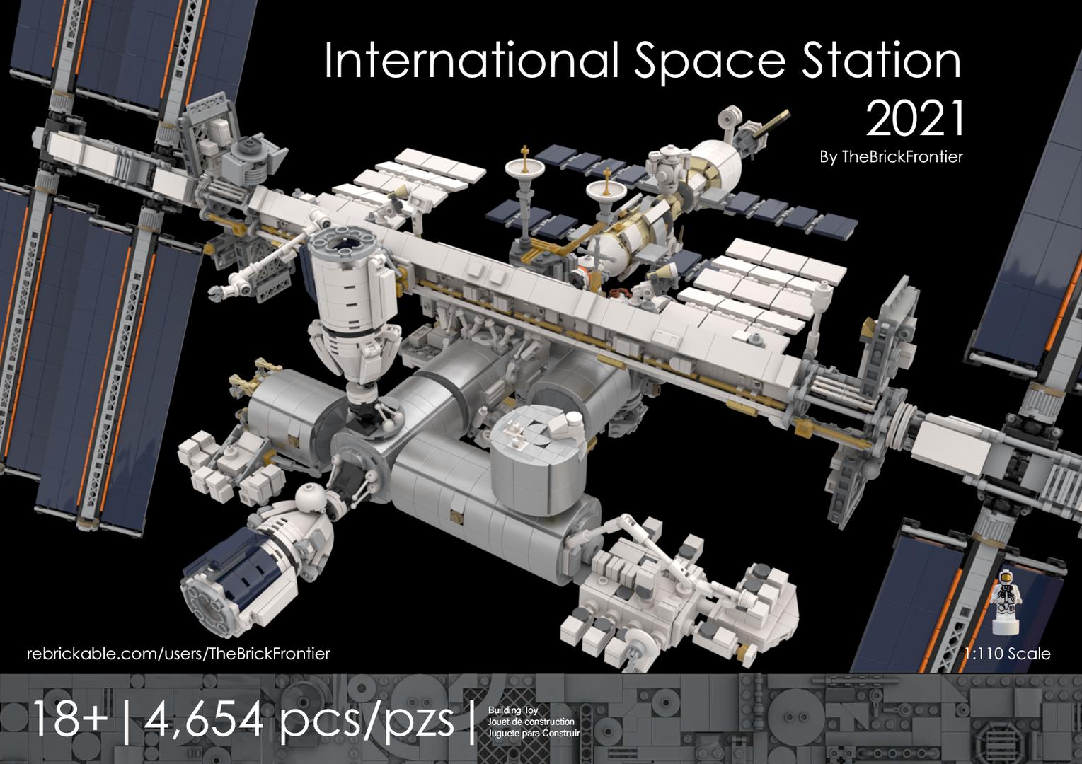International Space Station - 1:110 Scale - Historical Timeline 2021