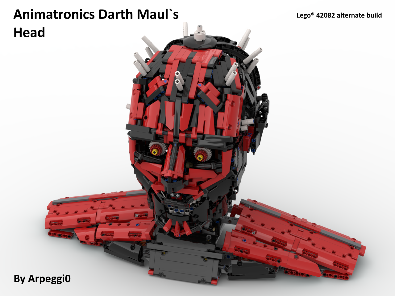 Animatronics Dаrth Mаul`s head