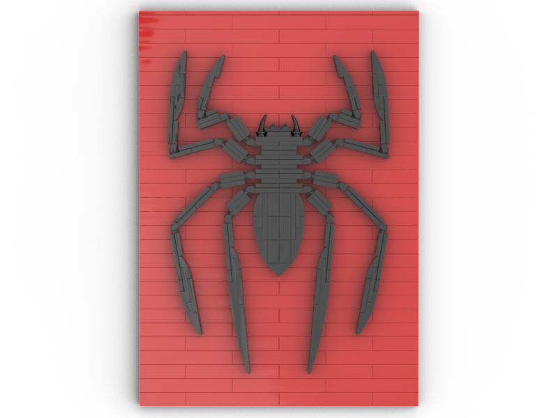 Spiderman logo display