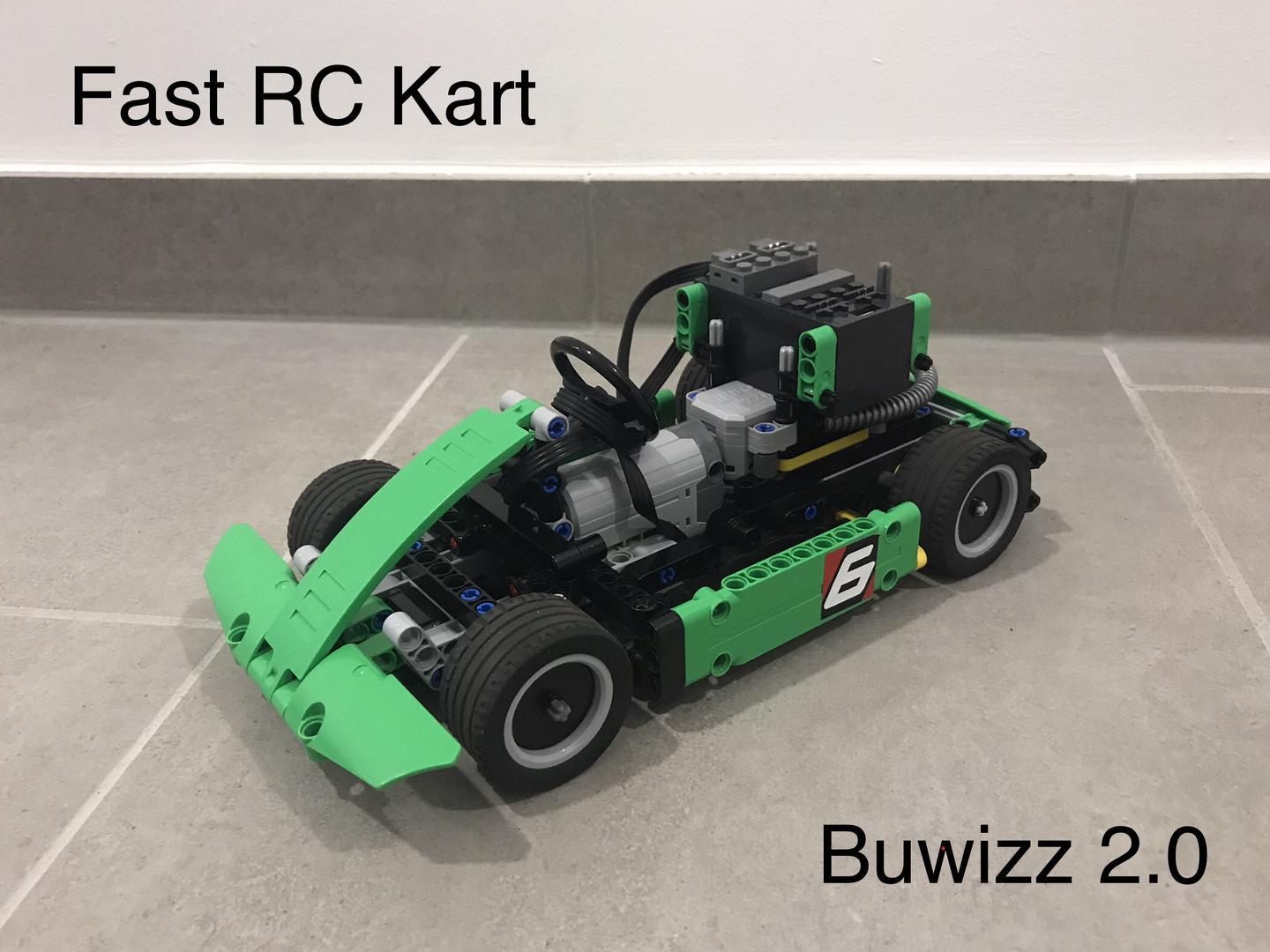 Fast RC Kart (Buwizz 2.0)