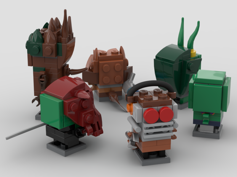 Mini-Brickheadz - Guardians of the Galaxy