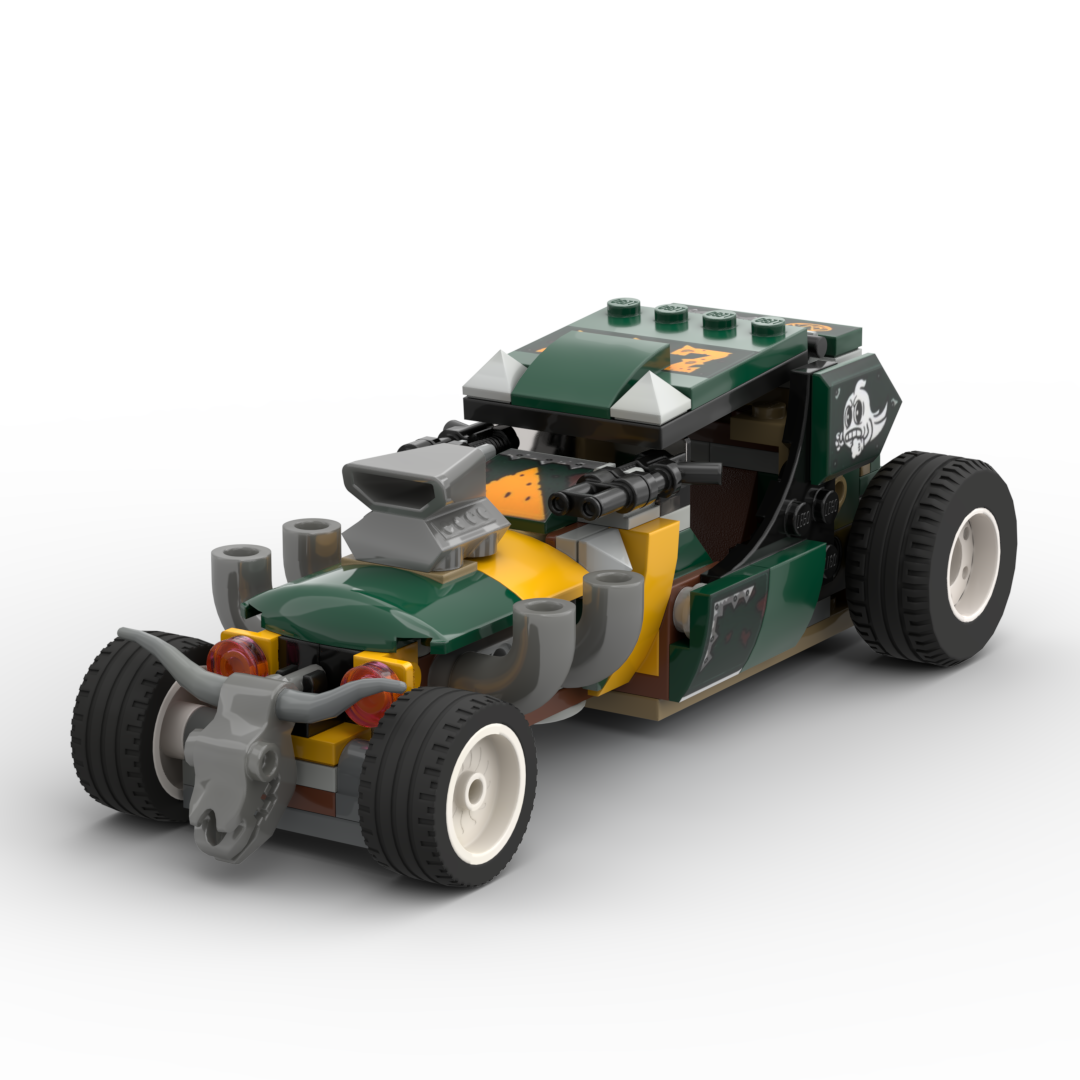 Hidden Side race car