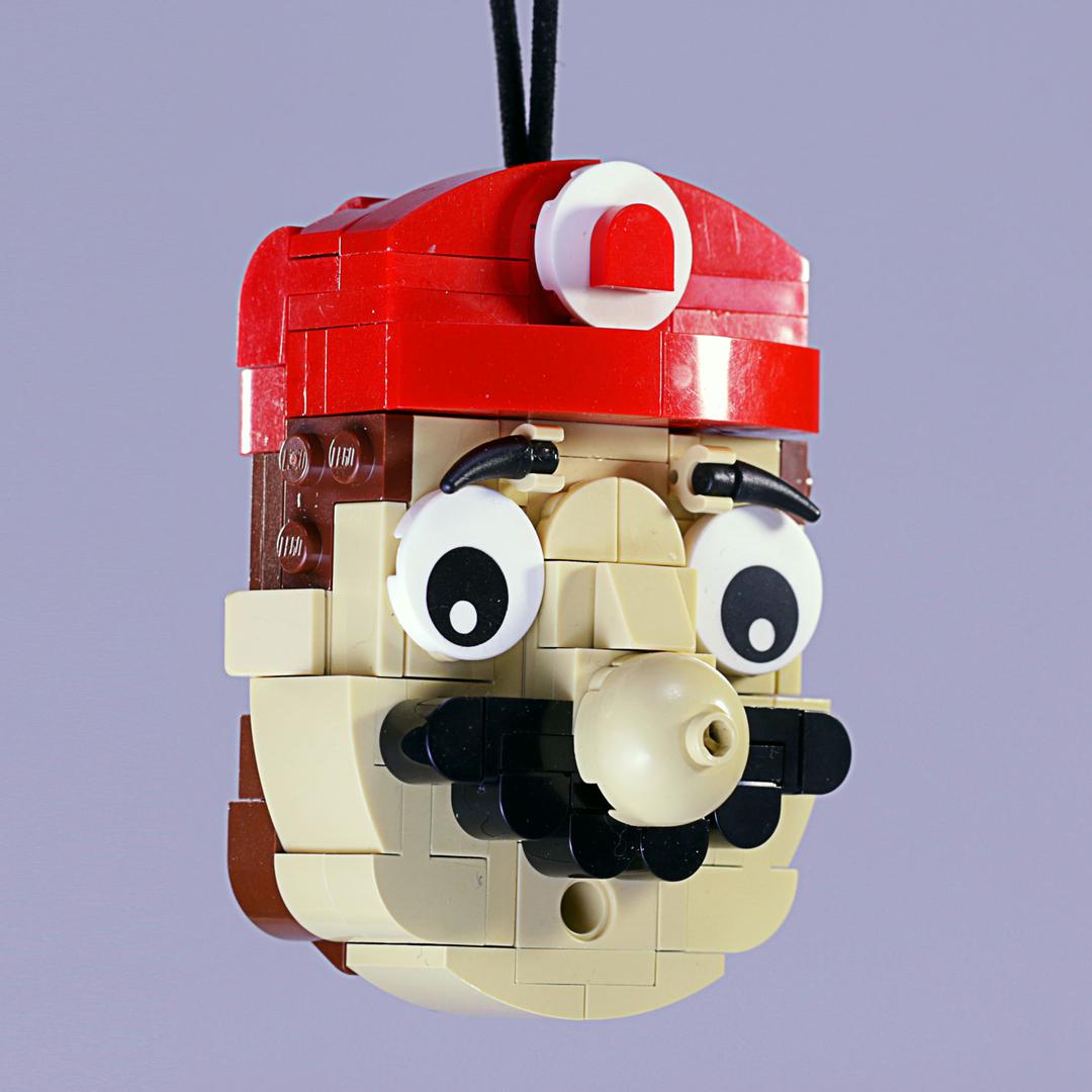 Mario Themed Christmas Ornament