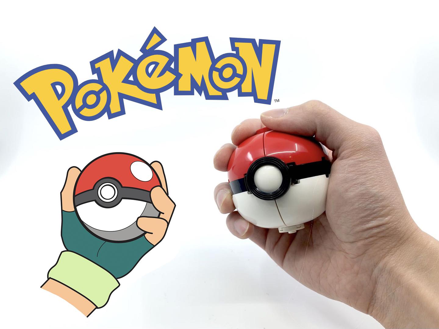 Life size LEGO pokeball