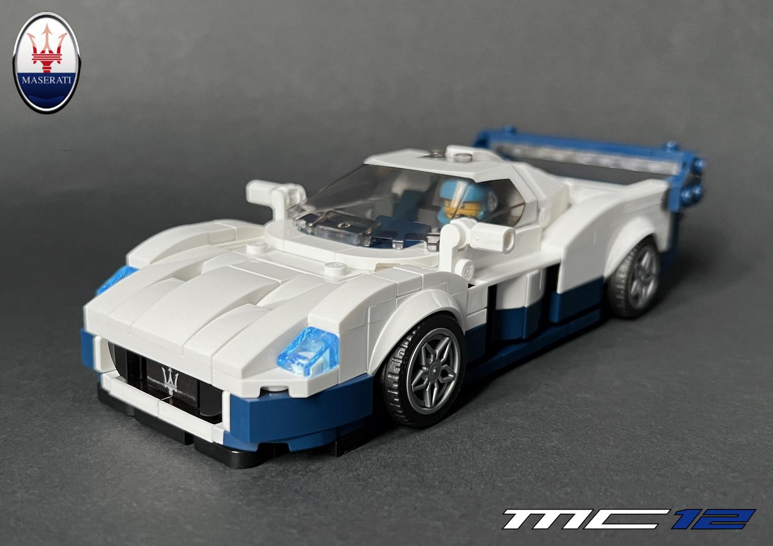 Maserati MC12 - Speed Champions 8 Studs wide