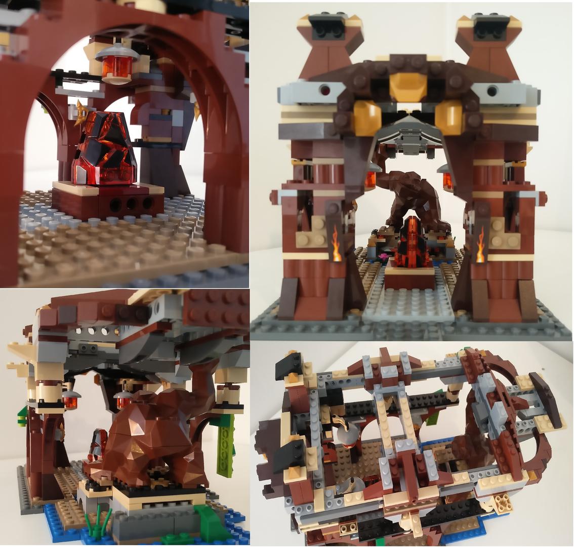 Crumbling Temple - The House Over the Earthen God