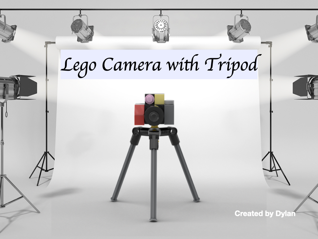 Camera with Tripod (MOC-94594) - LEGO MOC | MOC Tracker