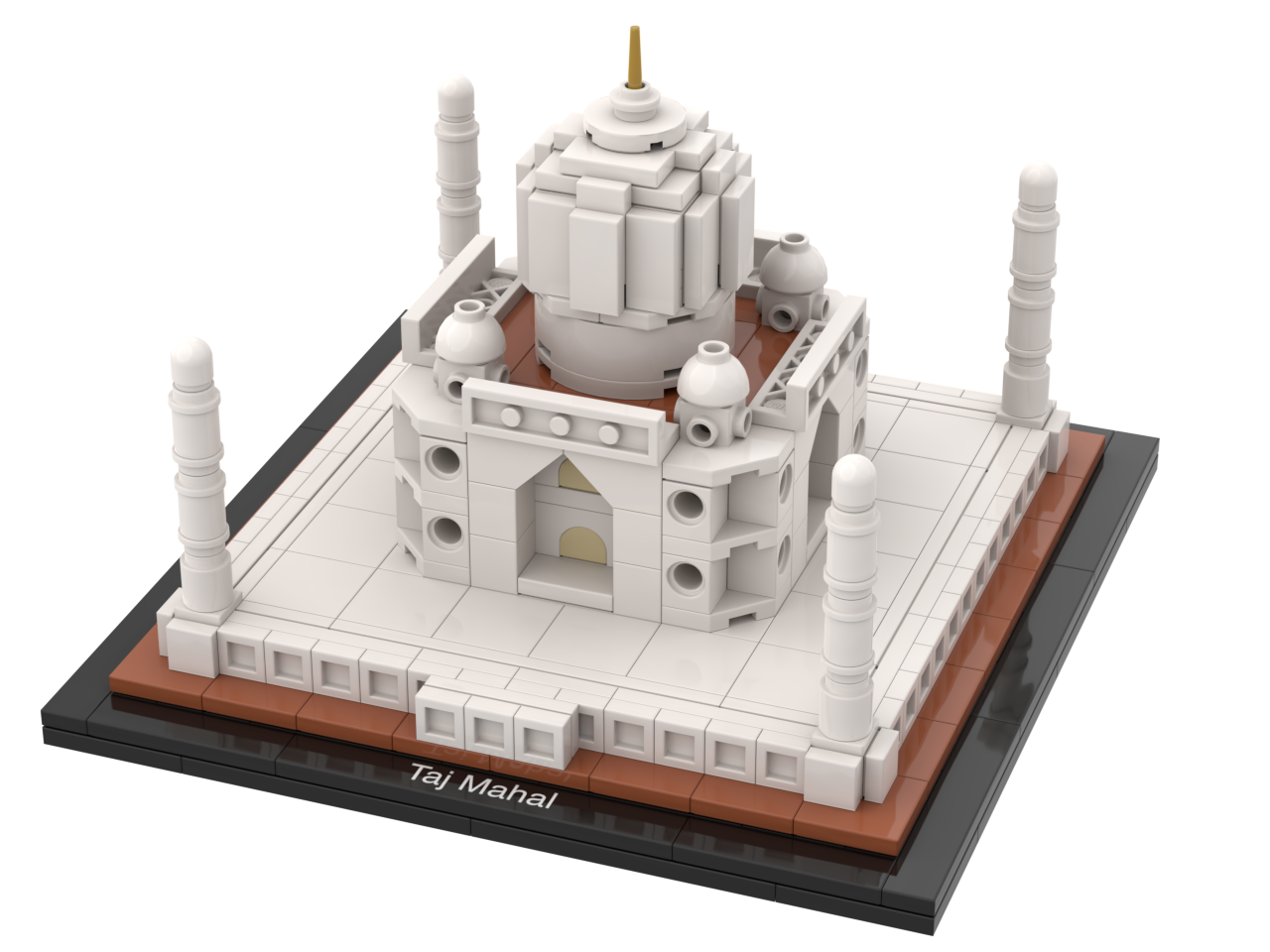 Taj Mahal (microscale, Architecture-style)