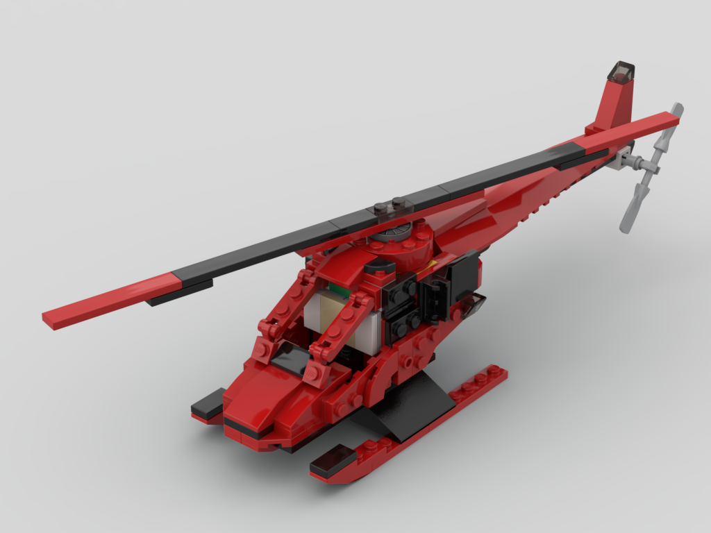 40450 Amelia's Helicopter alternate build