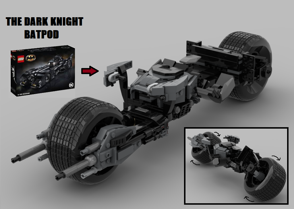 UCS The Dark Knight Batpod 89 Version