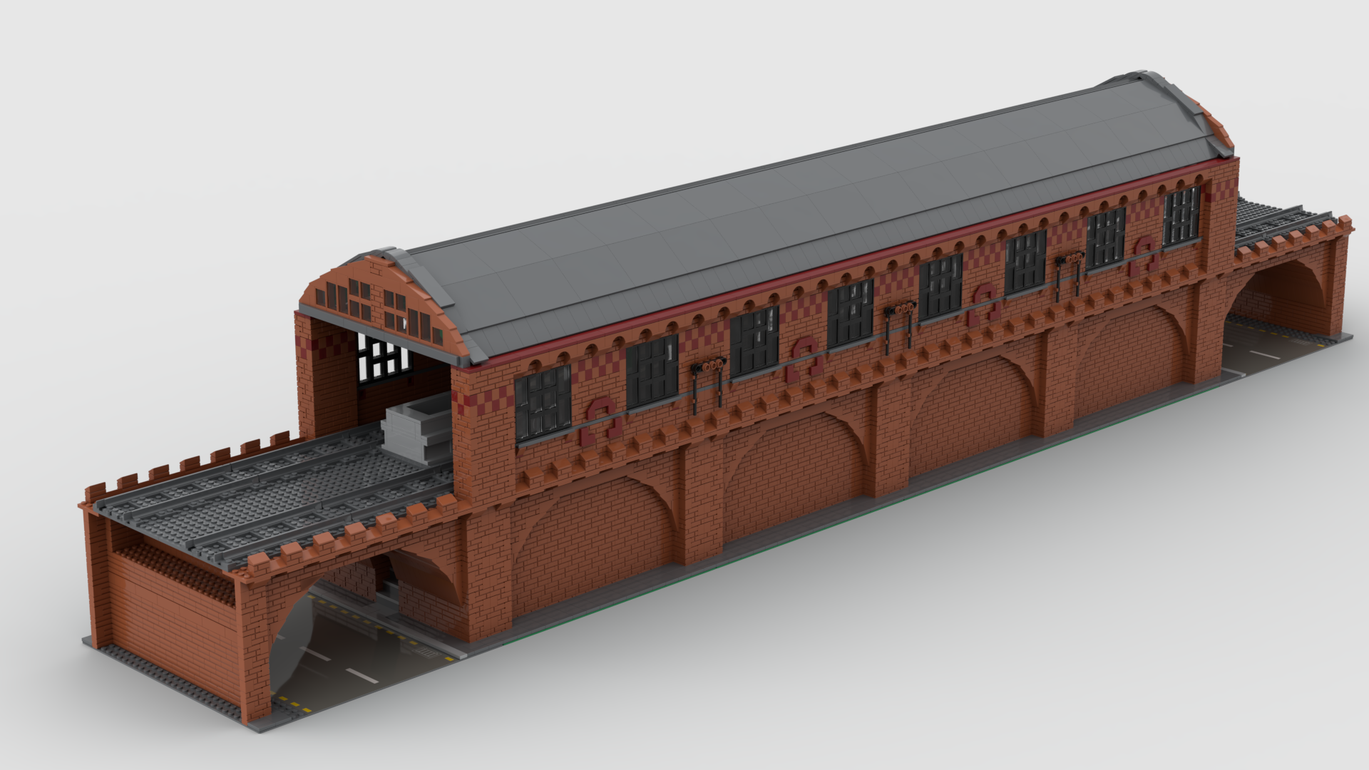 Elevated Train Station