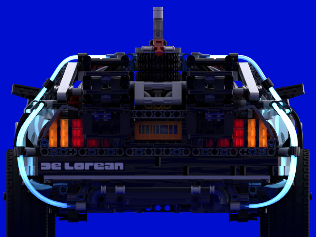 Part 2 BTTF LEGO Technic Delorean RC