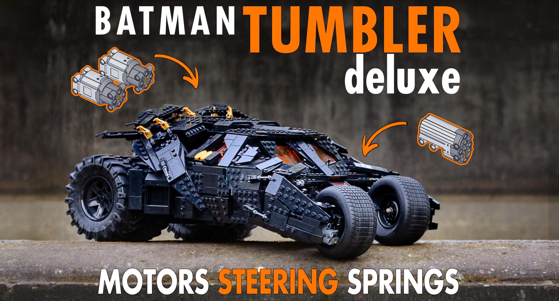 RC ★ Βatman Tumbler LEGO 76240 UCS ★ Motorized and remote controlled with power functions ★ Batmobile from the dark knight