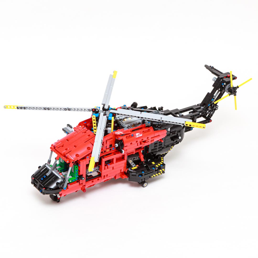 Helicopter (42082 Rough Terrain Crane c-model)