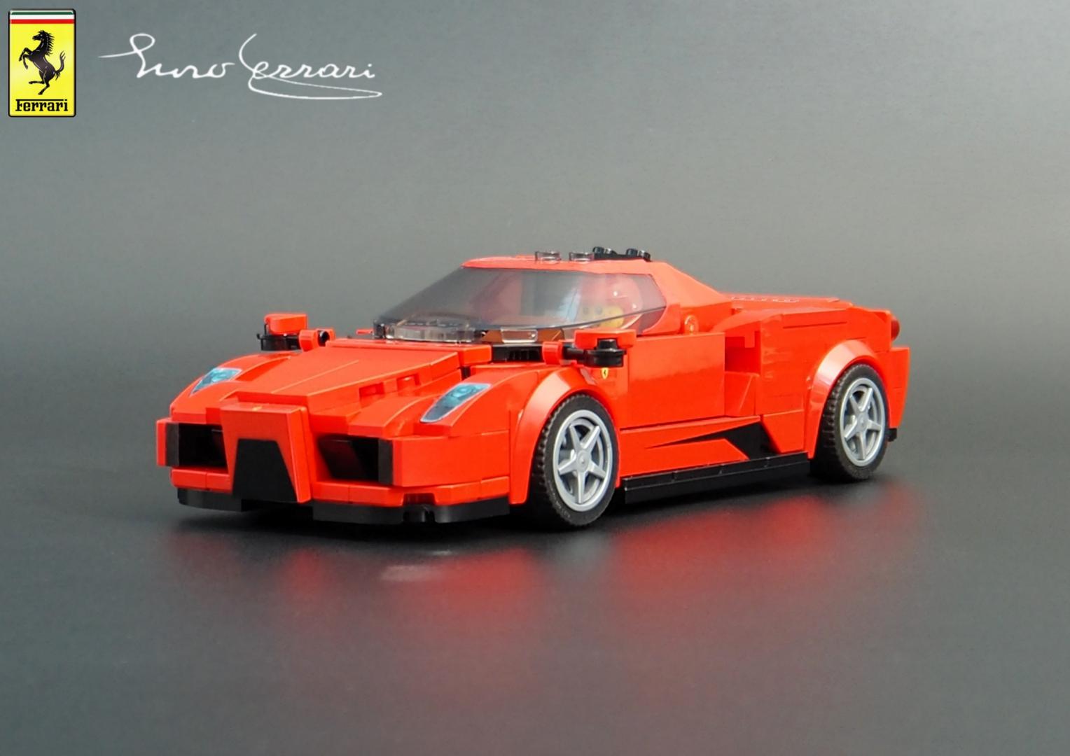 Ferrari Enzo - Speed Champions 8 Studs wide